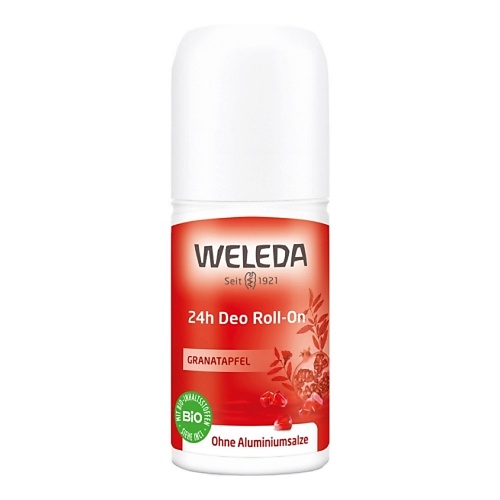 WELEDA Гранатовый дезодорант 24 часа Roll-On weleda розовый дезодорант спрей wild rose 100