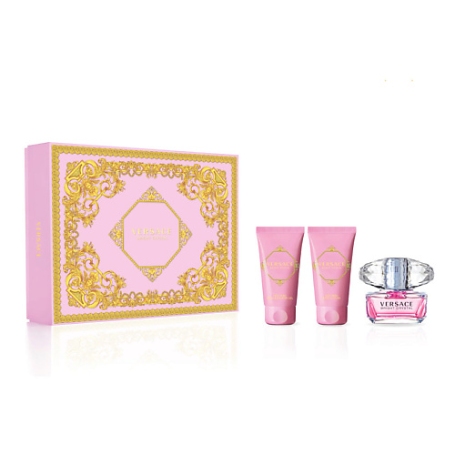 Набор парфюмерии VERSACE Подарочный набор женский BRIGHT CRYSTAL женский подарочный набор kaftan shine bright