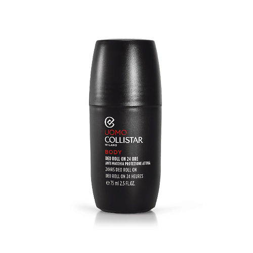 

COLLISTAR Дезодорант шариковый для мужчин Uomo 24 hrs Deo Roll On, Дезодорант шариковый для мужчин Uomo 24 hrs Deo Roll On