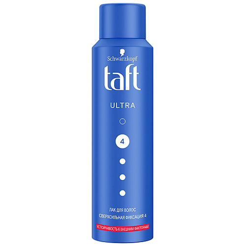 Укладка и стайлинг TAFT Лак для волос Ultra Укрепление и Устойчивость к внешним факторам