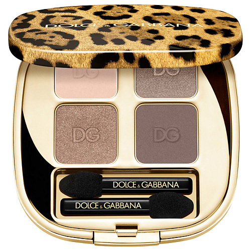 Тени DOLCE&GABBANA  для век в четырех насыщенных оттенках FELINEYES