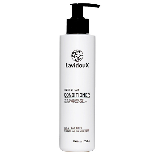 LAVIDOUX Кондиционер для волос с экстрактом скандинавского хлопка Natural Nordic Cotton