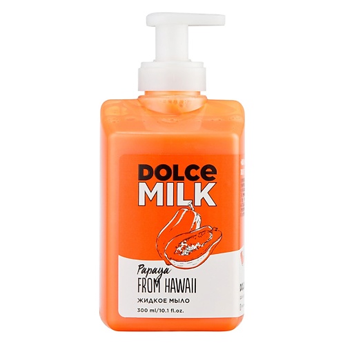 DOLCE MILK Жидкое мыло для рук «Папайя на Гавайях» dolce milk антибактериальное жидкое мыло для рук гранат хит парад