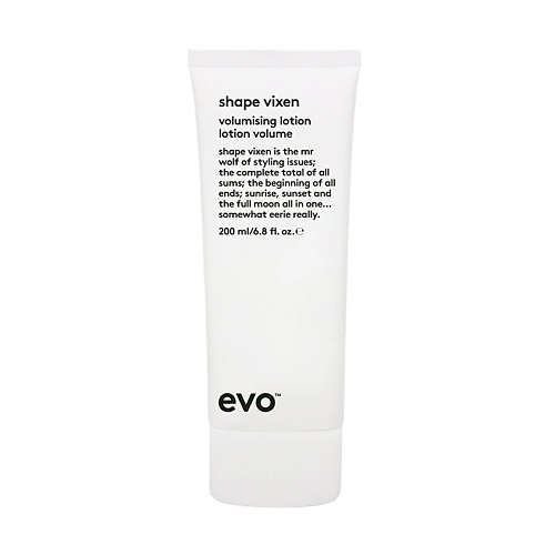 EVO лосьон – объём текстура блеск shape vixen volumising lotion evo лосьон – объём текстура блеск shape vixen volumising lotion