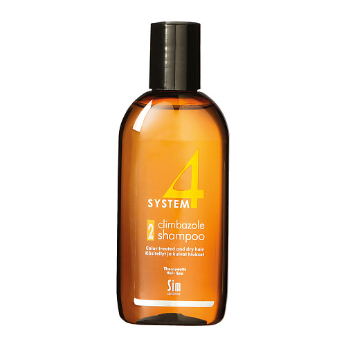 SYSTEM4 Шампунь 2 для сухих и поврежденных волос 2 Climbazole Shampoo Color treated and dry hair 698₽