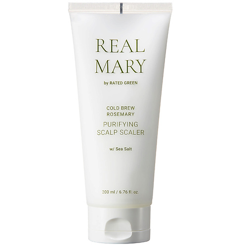 цена Маска для волос RATED GREEN Очищающая и отшелушивающая маска для кожи головы с соком розмарина Real Mary Purifying Scalp Scaler