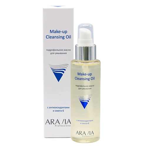Масло для умывания ARAVIA PROFESSIONAL Гидрофильное масло для умывания с антиоксидантами и омега-6 Make-up Cleansing Oil