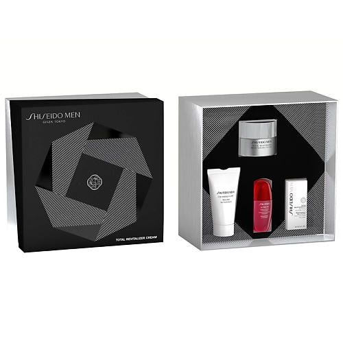 

SHISEIDO Набор с Комплексным омолаживающим кремом Men, Набор с Комплексным омолаживающим кремом Men