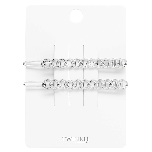 TWINKLE Заколки для волос SILVER CHAIN LTA022599