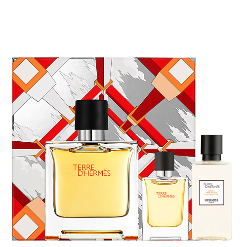 HERMÈS Набор Terre d'Hermès Parfume hermès terre d hermès eau de toilette refill 125