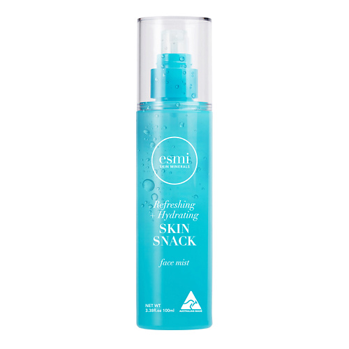 ESMI SKIN MINERALS Мист для лица освежающий и увлажняющий Refreshing And Hydrating Skin Snack Face Mist Термальные воды и спреи для лица
