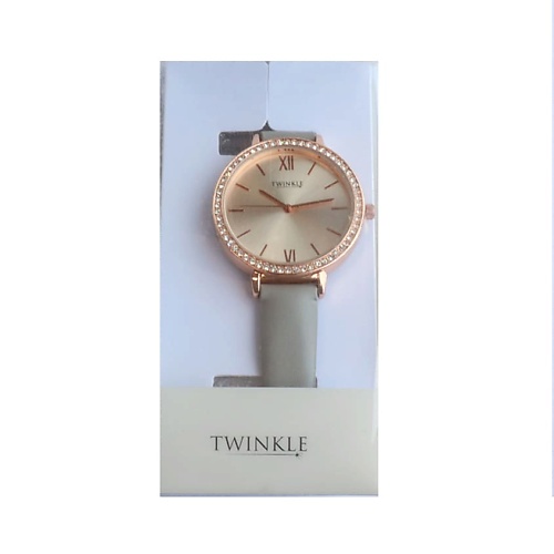 Часы TWINKLE Наручные часы с японским механизмом, модель: Gray Stones марки TWINKLE модные аксессуары twinkle наручные часы с японским механизмом twinkle sky blue