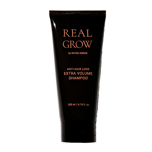 Шампунь для волос RATED GREEN Шампунь против выпадения волос для объема волос Real Grow Extra Volume Shampoo шампунь для объема волос volume shampoo basicare nirvel 1 литр