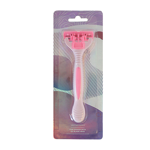 Станок для бритья ЛЭТУАЛЬ SOPHISTICATED Бритвенный станок розовый 6 лезвий