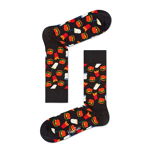 HAPPY SOCKS Носки Hamburger 9000 happy socks носки toast