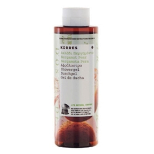 KORRES Увлажняющий гель для душа Bergamot Pear Showergel