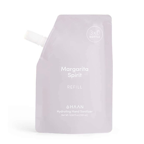 haan мыло жидкое для рук с пребиотиками и алоэ вера крепкая маргарита hand soap margarita spirit 350 мл HAAN Рефилл для наполнения карманного санитайзера 