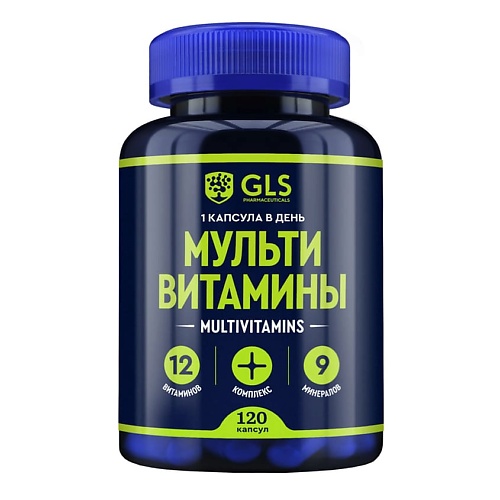 Капсула GLS PHARMACEUTICALS БАД к пище "Мультивитамины 12+9"
