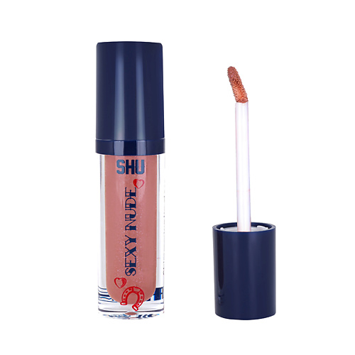 Блеск SHU  для губ мерцающий Sexy Nude