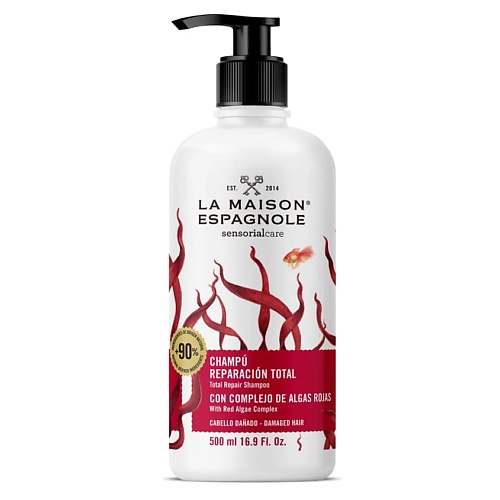 Шампунь для волос LA MAISON ESPAGNOLE Шампунь для поврежденных волос восстанавливающий Sensorialcare Total Repair Shampoo