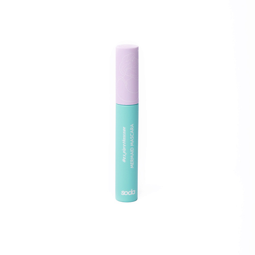 SODA Тушь для ресниц MERMAID MASCARA #exploretheocean тени для век soda liquid eyeshadow жидкие 004 mermaid skin 4 мл