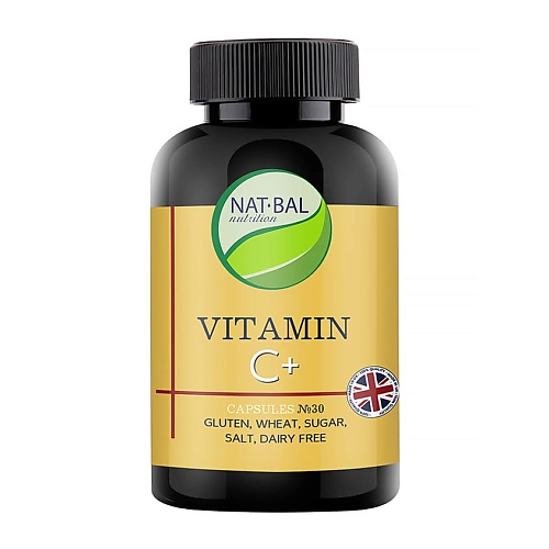 Витамины, антиоксиданты, минералы NAT BAL NUTRITION Биологически активная добавка к пище Витамин C