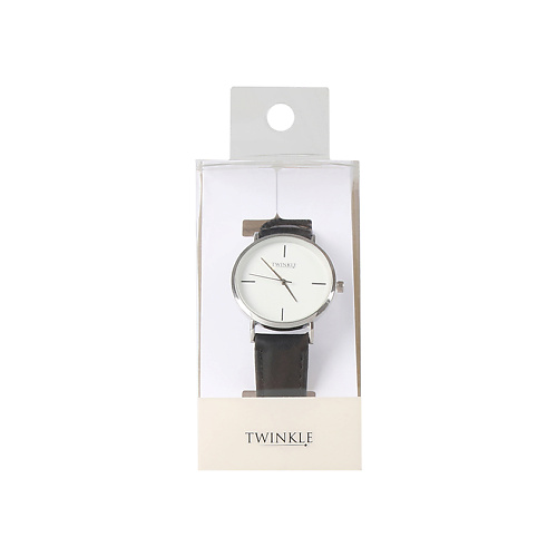 TWINKLE Наручные часы с японским механизмом, black basics джемпер basics