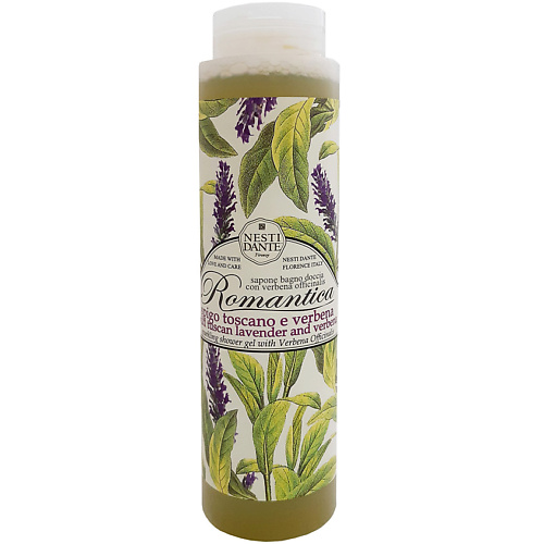 NESTI DANTE Гель для душа Romantica Wild Tuscan Lavender & Verbena molecola гель универсальный для стирки french lavender французская лаванда экологичный 1500