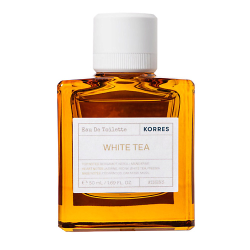 Туалетная вода KORRES White Tea ароматизатор rombica white tea 50