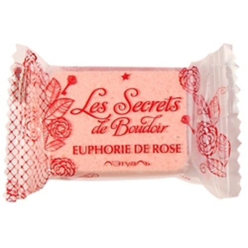 ЛЭТУАЛЬ Les Secrets de Boudoir. Ароматный кубик для ванны EUPHORIE DE ROSE лэтуаль spa a la carte ароматизированный бурлящий шар для ванны aroma euphorie