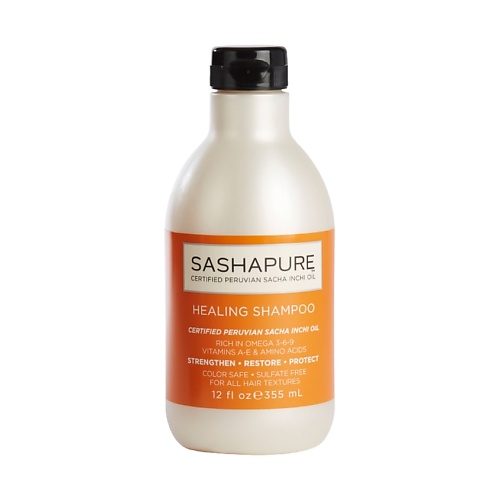Шампунь для волос SASHAPURE Укрепляющий шампунь для волос sashapure healing conditioner 8 5oz