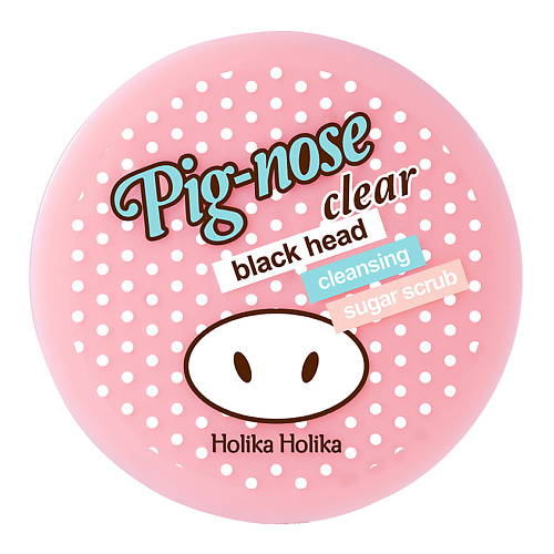 цена Скраб для лица HOLIKA HOLIKA Очищающий сахарный скраб Pig-nose Clear Black Head Cleansing Sugar Scrub