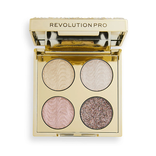 

REVOLUTION PRO Палетка теней для век CRYSTAL EYE QUAD Champagne Crystal, Палетка теней для век CRYSTAL EYE QUAD Champagne Crystal