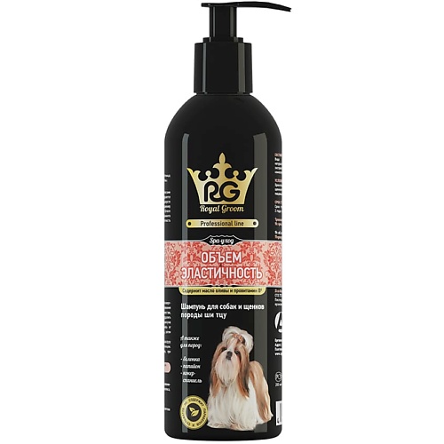 

APICENNA Шампунь для собак и щенков породы ши-тцу Роял Грум «Объем & Эластичность», Шампунь для собак и щенков породы ши-тцу Роял Грум «Объем & Эластичность»