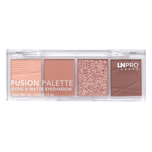 Тени для век LN PRO Тени для век Fusion Palette Eyeshadow