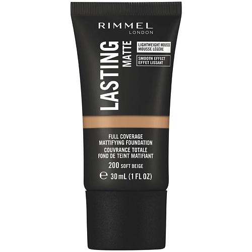 Тональные средства RIMMEL Тональный крем Lasting Matte