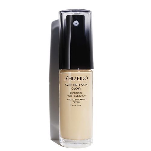 SHISEIDO SYNCHRO SKIN Тональное средство-флюид с эффектом естественного сияния shiseido корректирующее средство для уменьшения видимости пор pore smoothing corrector
