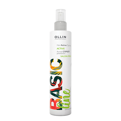 цена Спрей для ухода за волосами OLLIN PROFESSIONAL Актив-спрей для волос OLLIN BASIC LINE