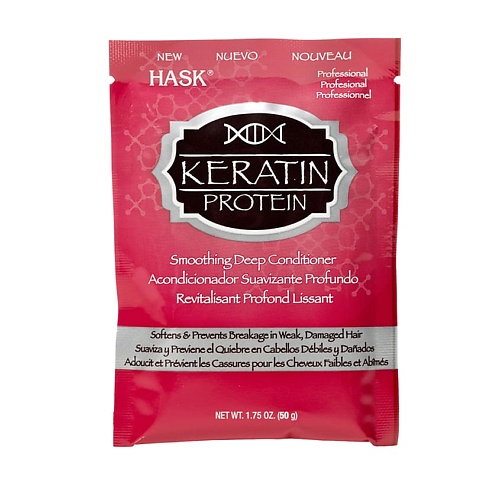 HASK Маска для придания гладкости волосам с протеином Кератина Keratin Protein Deep Conditioner hask маска для придания гладкости волосам с протеином кератина