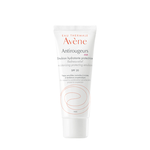 

AVENE Antirougeurs Дневная увлажняющая эмульсия от покраснений кожи SPF 20, Antirougeurs Дневная увлажняющая эмульсия от покраснений кожи SPF 20