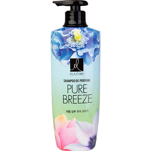фото Elastine парфюмированный шампунь для всех типов волос perfume pure breeze