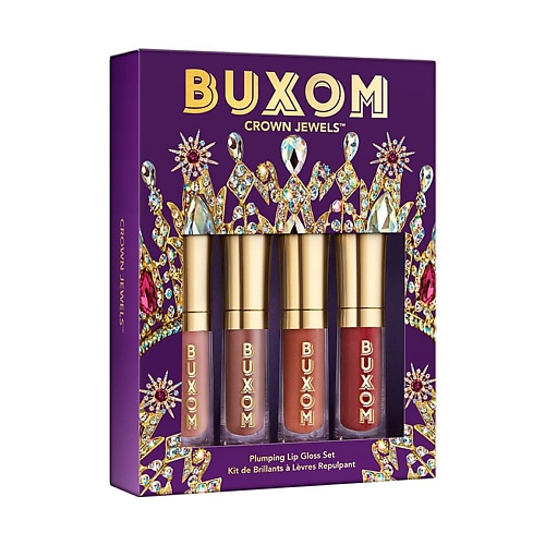 

BUXOM Набор блесков для губ CROWN JEWELS, Набор блесков для губ CROWN JEWELS
