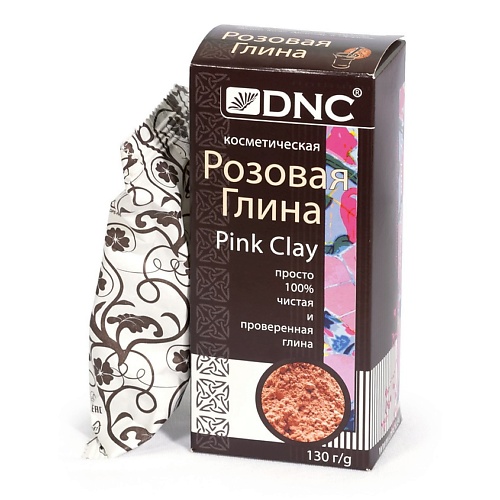 Глина для душа DNC Глина косметическая розовая Pink Clay глина косметическая dnc розовая 130 г