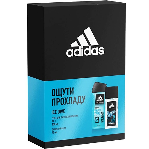 ADIDAS Подарочный набор для мужчин Ice Dive adidas ice dive refreshing body fragrance 75