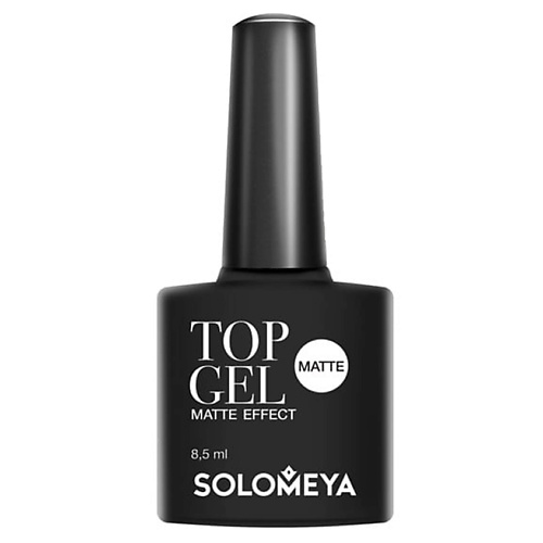 

SOLOMEYA Матовый топ-гель Matte Top Gel SМTG, Матовый топ-гель Matte Top Gel SМTG