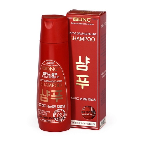 DNC Шампунь для сухих и поврежденных волос без сульфатов Dry & Damaged Hair Shampoo восстанавливающий шампунь для сухих волос revitalizing shampoo dry hair 43412 300 мл