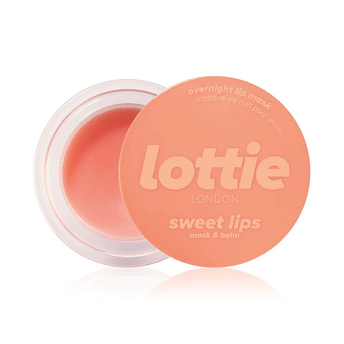 Маска для губ LOTTIE LONDON Ночная маска-бальзам для губ Sweet Lips