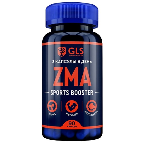 

GLS PHARMACEUTICALS БАД к пище "ZMA комплекс", БАД к пище "ZMA комплекс"
