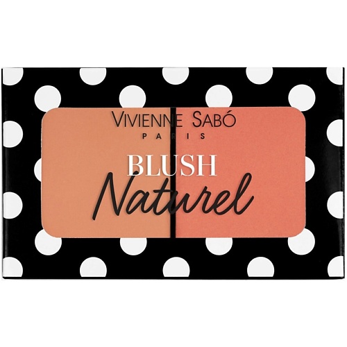Румяна VIVIENNE SABO  двойные Naturel
