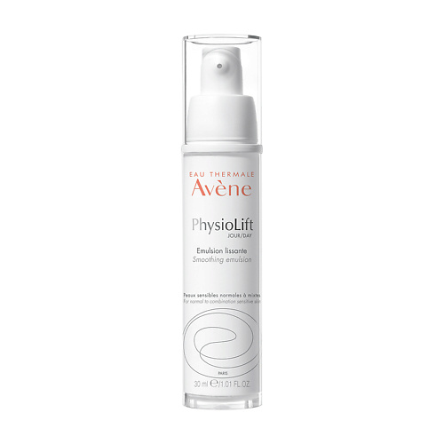 эмульсия для лица avene дневная увлажняющая эмульсия spf 30 antirougeurs soothing emulsion Эмульсия для лица AVENE Дневная разглаживающая эмульсия от глубоких морщин Physiolift Smoothing Emulsion